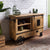 Serving table Mango 120x45x85 natural varnished RAILWAY #197