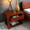Bedside table acacia 60x40x50 honey varnished BUENO #025