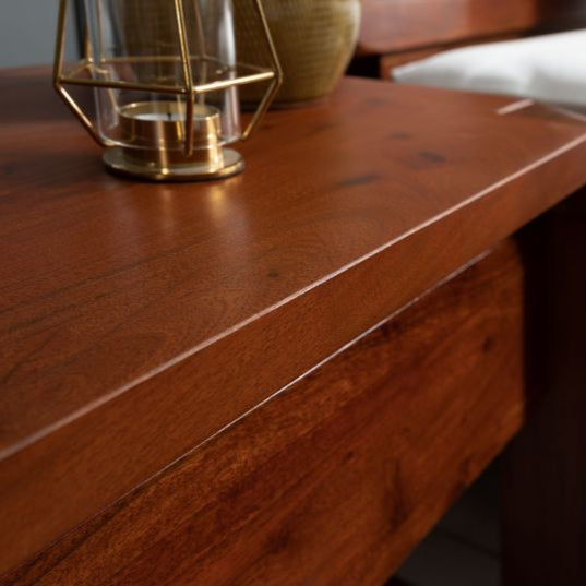 Bedside table acacia 60x40x50 honey varnished BUENO #025