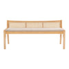 Abacos Rattan Cane Bench