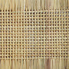 Ketut Mahogany Wood and Natural Rattan Bench