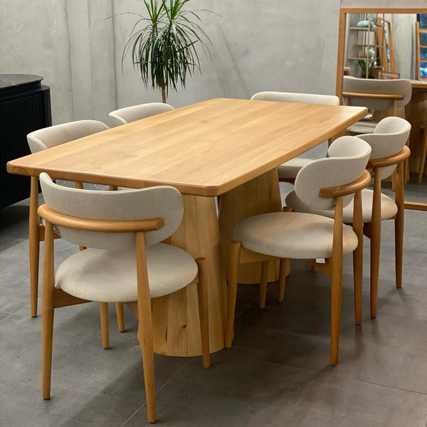 Via 6 Seater Dining Set