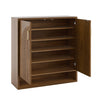 24 Pair Shoe Storage Cabinet with Adjustable Shelves - 41.3'' H X 39.4'' W X 13.8'' D