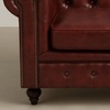 Fionna Leather Chesterfield Single Seater Sofa