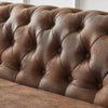 Capri Leather Chesterfield Two Seater Sofa #8