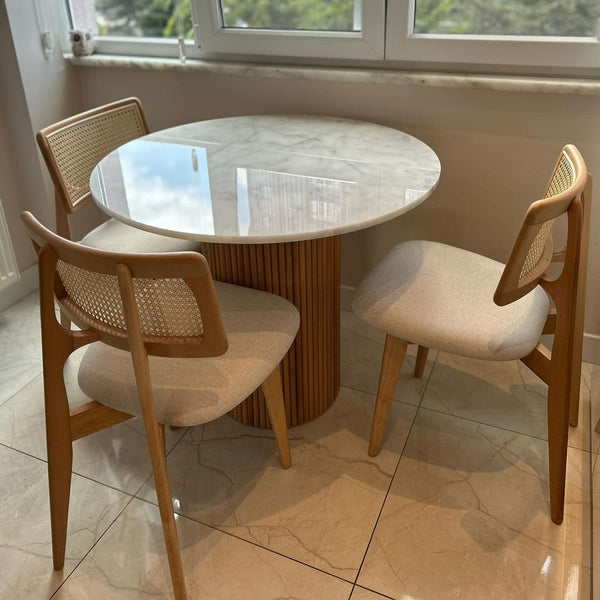 Alum 4 Seater Dining Set