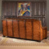 Ettore Leather Three Seater Sofa