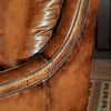 Ettore Leather Three Seater Sofa