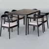 Faber Black 6 Seater Dining Set