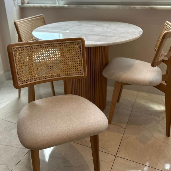 Alum 4 Seater Dining Set