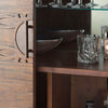Bohème Retreat Cocktail Cabinet – Brown