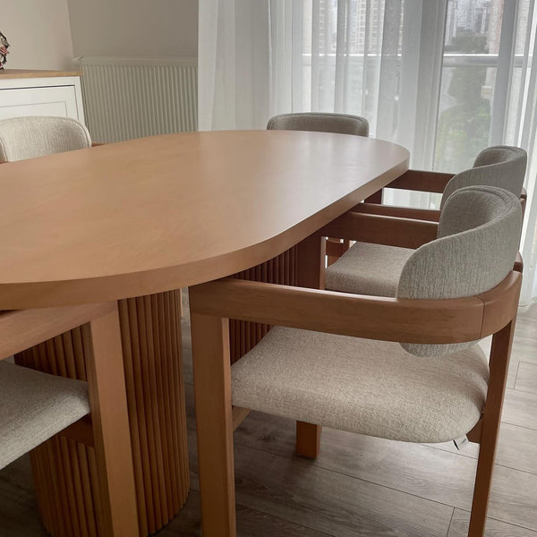 Luxor 6 Seater Dining Set