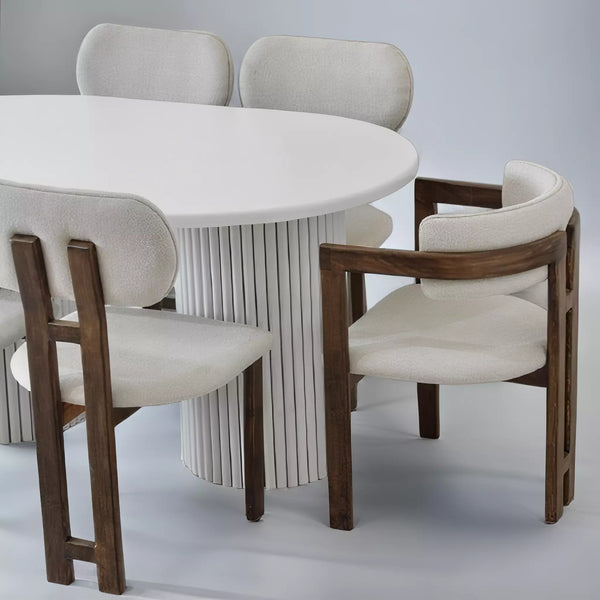 Opal 6 Seater Dining Set