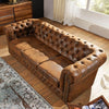 Sofa 203x86x72 brown CHESTERFIELD