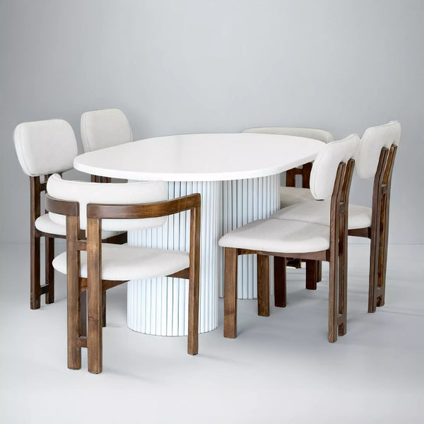 Opal 6 Seater Dining Set