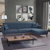 Aloysia Fabric L-Shaped Sofa