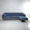 Aloysia Fabric L-Shaped Sofa