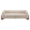 Alma Upholstered Boucle 3-Seat Sofa by Christopher Knight Home