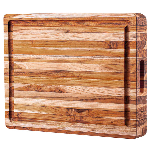 Anders Sturdy Teak Wood with Edge Grain Cutting Board