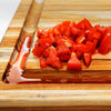 Anders Sturdy Teak Wood with Edge Grain Cutting Board
