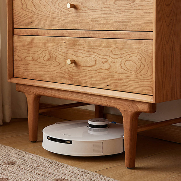 Antique 5 drawers solid wood cherry Accent Chest