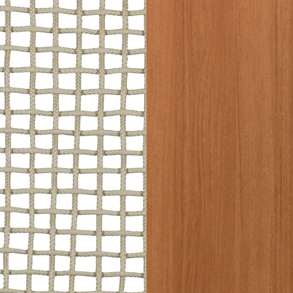 Balka Wood And Woven Rope Lounge Chair