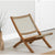 Balka Wood And Woven Rope Lounge Chair