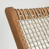 Balka Wood And Woven Rope Lounge Chair
