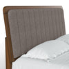 Bollen Solid Wood Upholstered Headboard Bed Frame