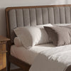Bollen Solid Wood Upholstered Headboard Bed Frame
