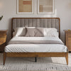Bollen Solid Wood Upholstered Headboard Bed Frame