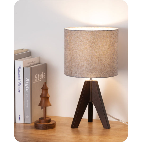 Brabazon Solid Wood Table Lamp (Set of 2)