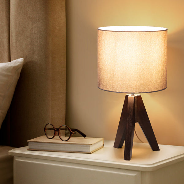 Brabazon Solid Wood Table Lamp (Set of 2)
