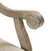Madison Park Brentwood Traditional Exposed Wood Armchair