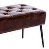 Modern 44" Length Button Tufted Bench