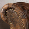 Chesterfield Vintage Brown Leather Lounge #5