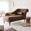 Chesterfield Vintage Brown Leather Lounge #6