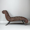 Chesterfield Colonial Brown Leather Lounge #7