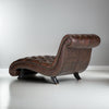 Chesterfield Colonial Brown Leather Lounge #7