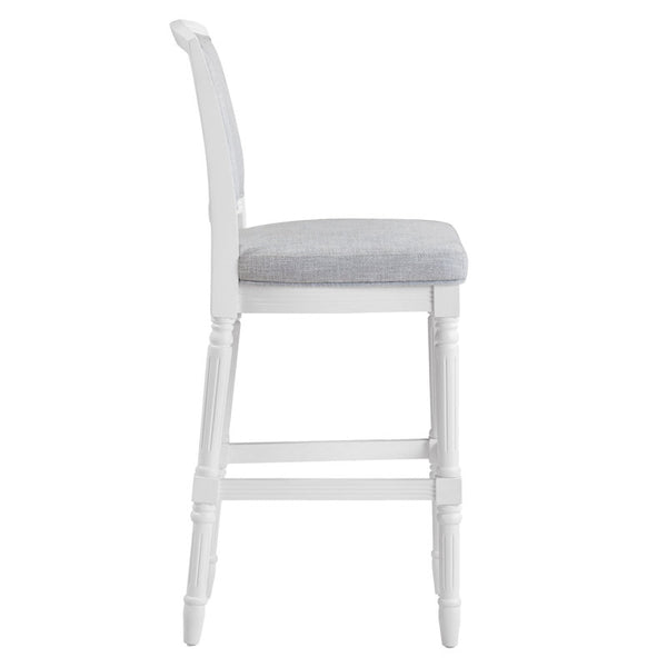 Cionna Upholstered Counter Stool with Solid Wood Frame