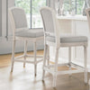 Cionna Upholstered Counter Stool with Solid Wood Frame