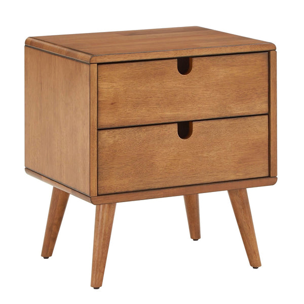 Clark Oak Finish 2-drawer Nightstand by iNSPIRE Q Modern
