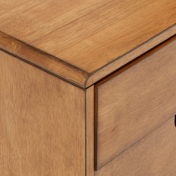 Clark Oak Finish 2-drawer Nightstand by iNSPIRE Q Modern
