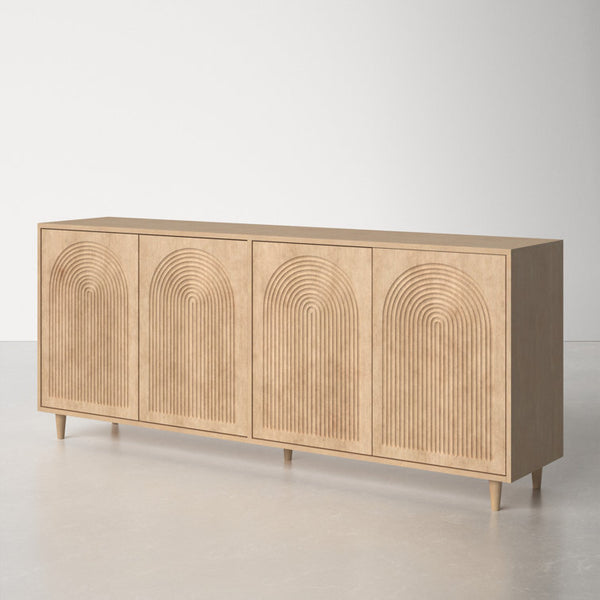Claudia 71.75'' Solid Wood Sideboard