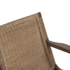 Clearwater Woven Rattan Solid Wood Armchair