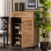Coolidge Modern & Contemporary 5-Shelf Wood Shoe Storage Cabinet