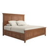 Ediline King Size Wood Panel Platform Storage Bed by iNSPIRE Q Classic