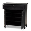 Copper Grove Zdolbuniv Dark Grey 4-shelf Shoe Storage Cabinet