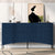 Elegant Sideboard Featuring Curved Bottom Doors