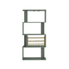 Furniture of America Thane Modern 4-tier Bar Cabinet with Bottle Wine Rack